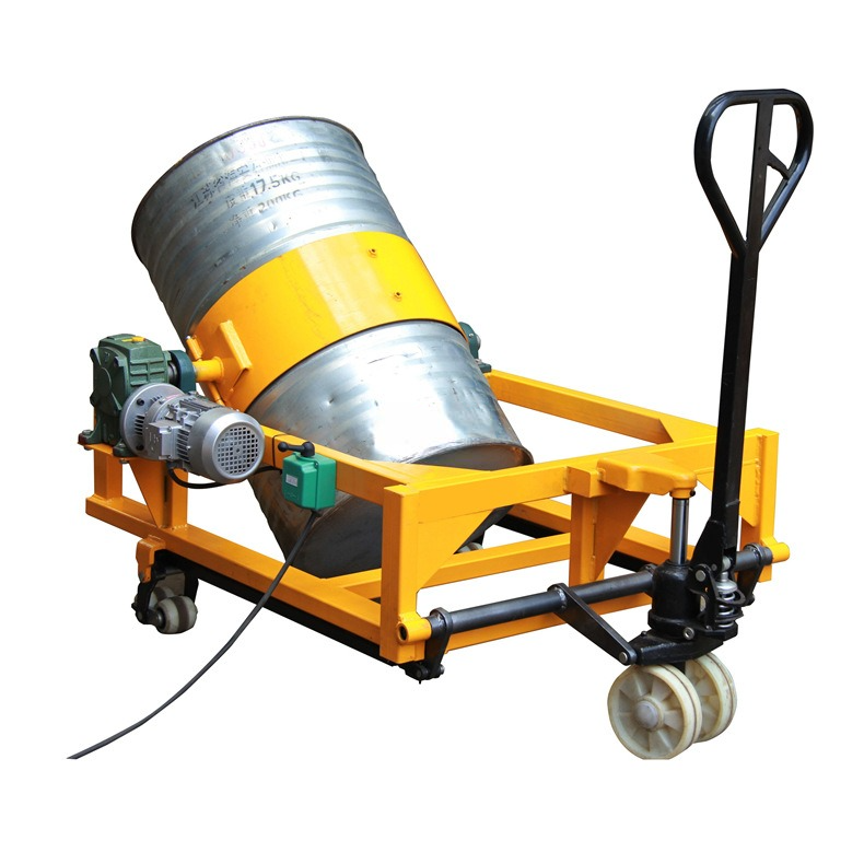 เครื่องยกถังน้ำมัน เครื่องผสมแบบถังหมุน Rotary Drum Mixer รุ่น TY400B