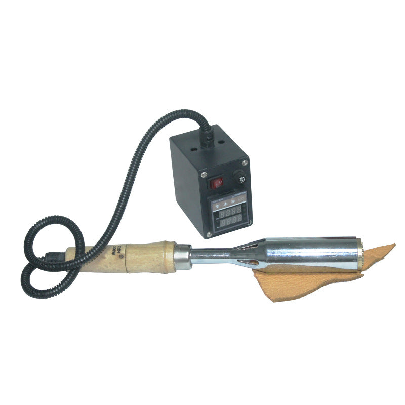 เครื่องปั๊มฟอยล์ทอง Handheld Leather Heat Press Machine ขนาด 4x4 ซม.