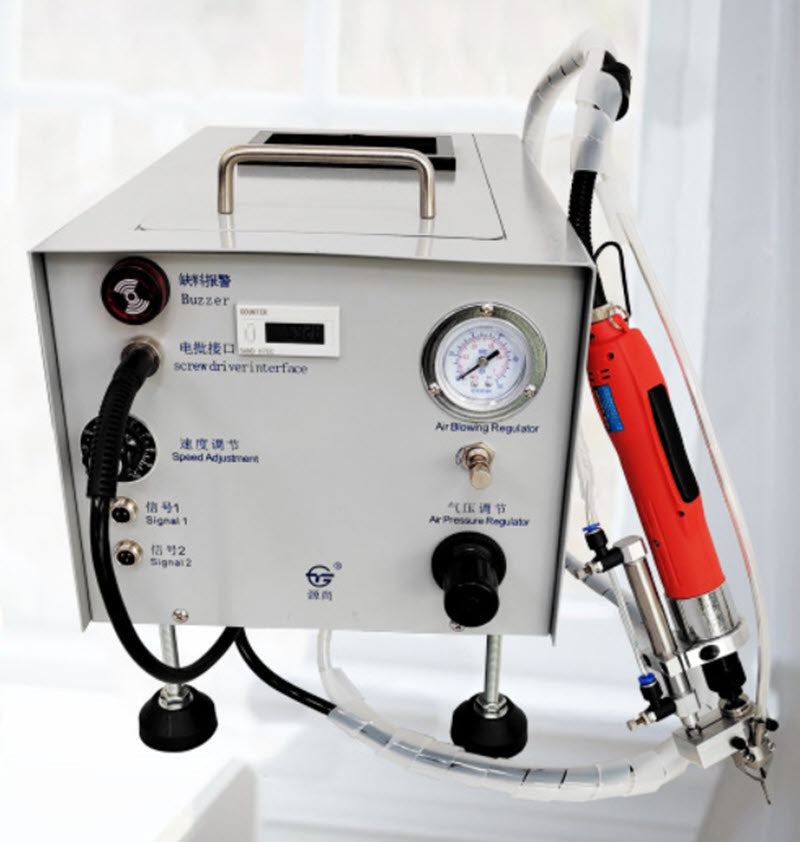 เครื่องยิงสกรูอัตโนมัติแบบพกพา Portable Automatic Screw Feeding Machine รุ่น YS-L680 สำหรับสกรู M1.7–M6.0 ความเร็วสูง 50–80 ตัว/นาที