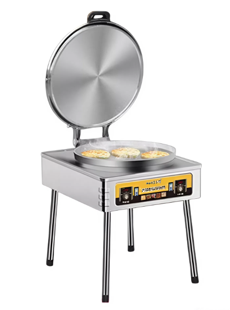 เตาทำแป้งซาลาเปาไฟฟ้าแบบสองด้าน ขนาดใหญ่ 54 ซม. รุ่นดิจิตอล Double-Side Electric Bun Roaster 54cm Digital Model