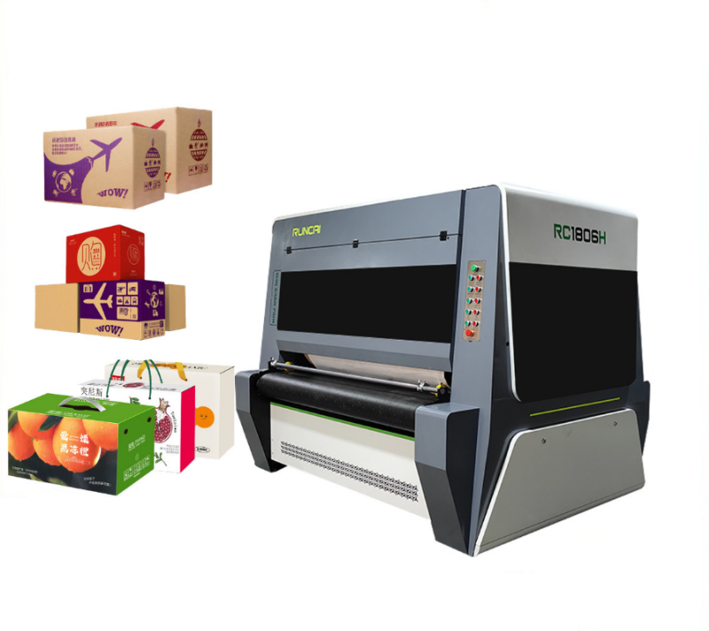 เครื่องพิมพ์กล่องกระดาษดิจิทัล Digital Carton Box Printer Runcai Runcai RC1806H