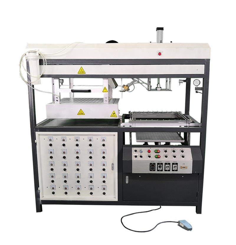 เครื่องพิมพ์ขึ้นรูปสูญญากาศแบบมือกด Manual Vacuum Forming Machine รุ่น LK-61