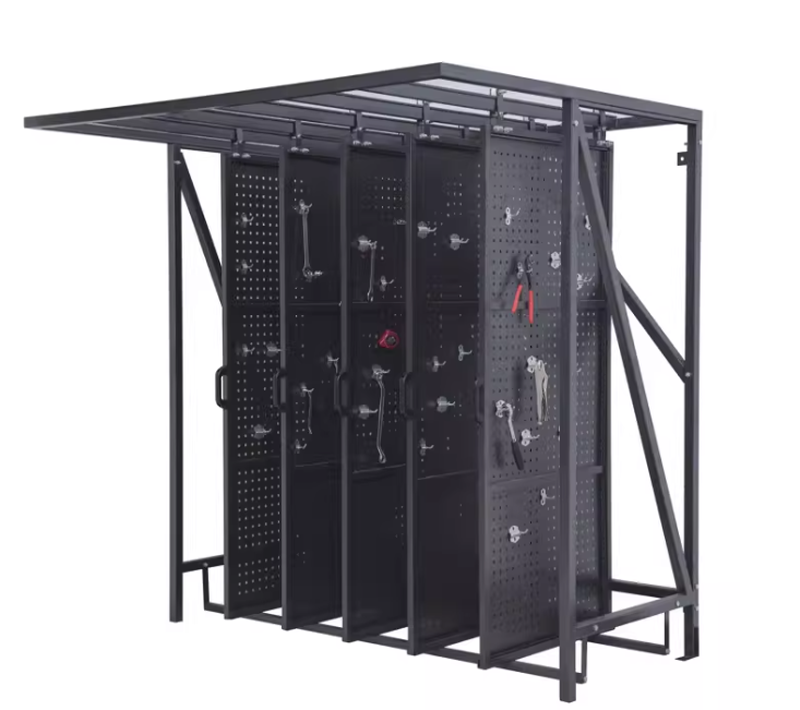 แผ่นแขวนเครื่องมืออุตสาหกรรม Heavy Duty Tool Panel Rack