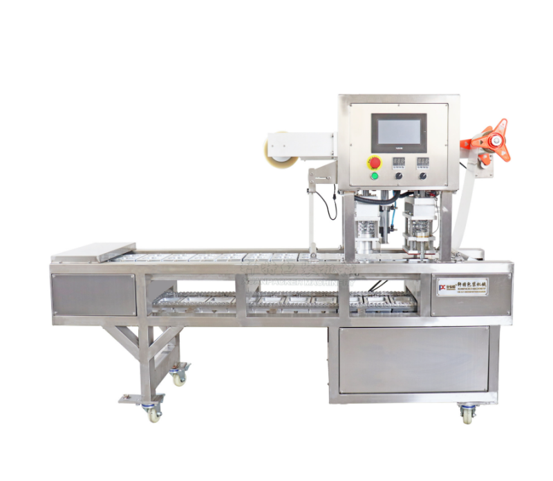 เครื่องซีลถ้วยอัตโนมัติ Automatic Cup Sealing Machine Model BG60A-2A ความเร็ว 1200 ถ้วย/ชั่วโมง