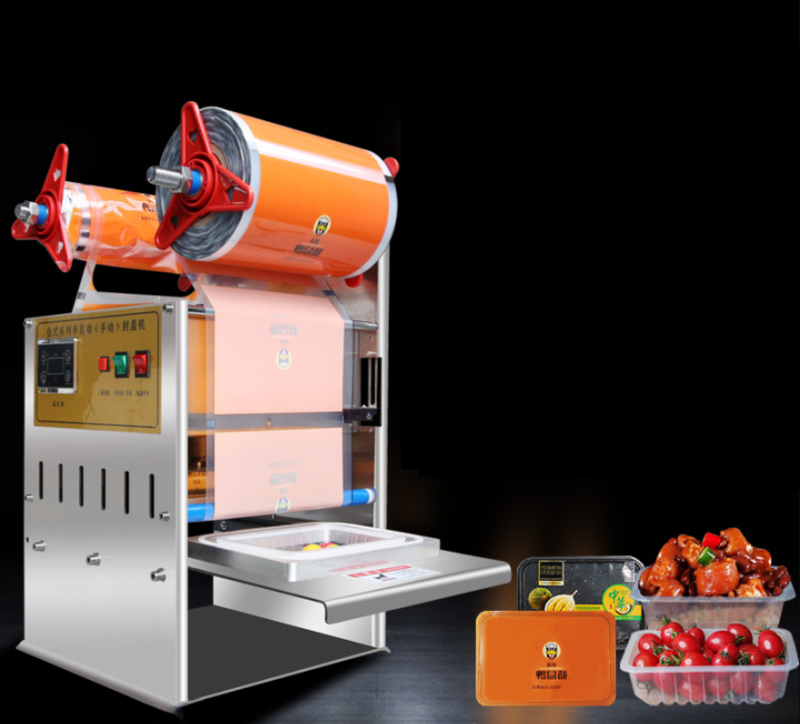 เครื่องซีลปากกล่องอาหารแบบกึ่งอัตโนมัติ DF-170 Semi Automatic Tray Sealer Machine