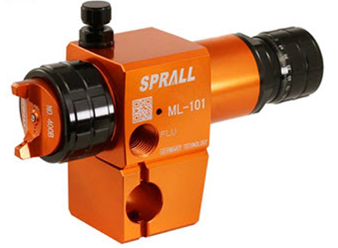 ML-101 ปืนพ่นสีอัตโนมัติแรงดันต่ำแบบละเอียด สำหรับงาน DIY สีและทาสีบ้าน ใช้งานง่าย, ปรับแรงดัน, ประหยัดเวลา