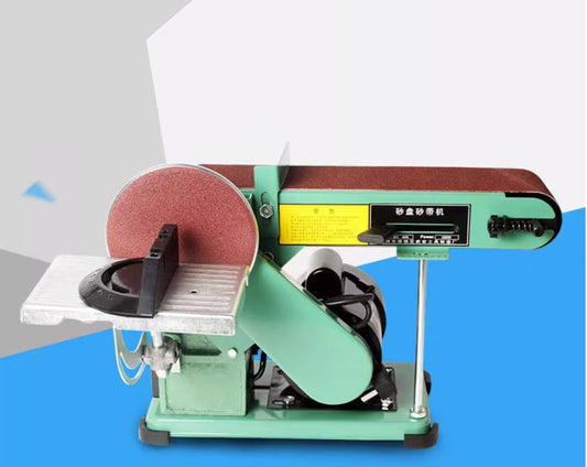 เครื่องขัดผ้าทราย sand skin mill plane vertical BD-46N มอเตอร์ 350, 550, 650w 2800rpm เลือกรุ่นได้