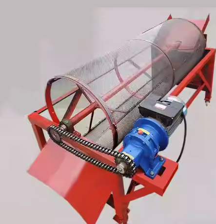 เครื่องร่อนไส้เดือน ร่อนทราย อัตโนมัติ พร้อมมอเตอร์ 220/380V1.5kw 2.2kw ผลิตตามขนาดได้ รับนำหนักได้ 80กิโลกรัมครับ