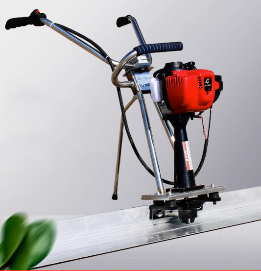 เครื่องปาดหน้าคอนกรีต คานปาดปูน ปาดหน้าพื้นปูน ปาดหน้าพื้นปูนปรับระดับ 220/380V ไฟฟ้า และ น้ำมัน Concrete vibrating ruler