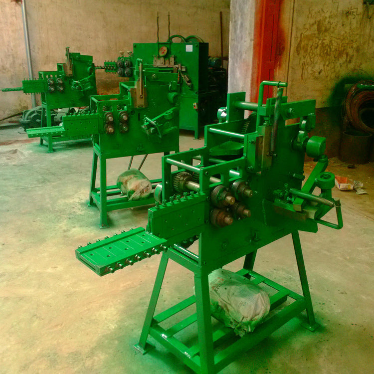 เครื่องทำกิ๊ปลวดเหล็ก สปริง เครื่องดัดสปริง Fully automatic wire forming strip buckle machine