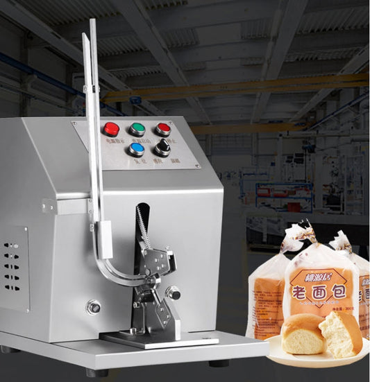 เครื่องรัดแหนม หมูยอ รัดลวด ลวดรัดอาหาร อัตโนมัติ Supermarket Packing Sausage Buckle