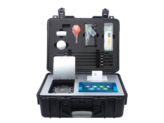 Multifunctional Soil Nutrient Rapid Tester HM-GT6, pH and moisture meter, accurate readings for gardening and agriculture, easy to use