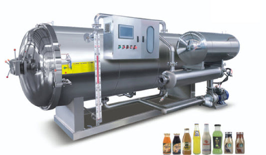 เครื่องรีทอร์ทแนวนอนฆ่าเชื้ออาหารและเครื่องดื่ม Horizontal Retort Sterilizer Machine  รุ่น RT-900