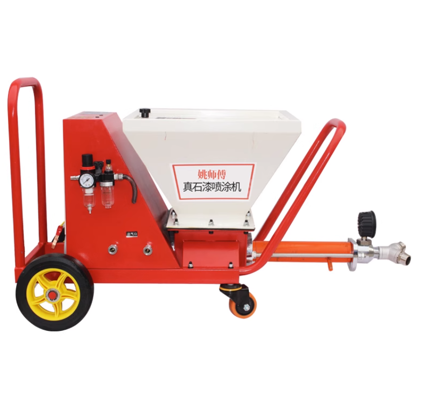 เครื่องพ่นปูนฉาบ เครื่องพ่นปูนฉาบผนัง spraying machine automatic มีหลายรุ่น 3, 3.5 ,4 , 4.5 kw 220V/380V