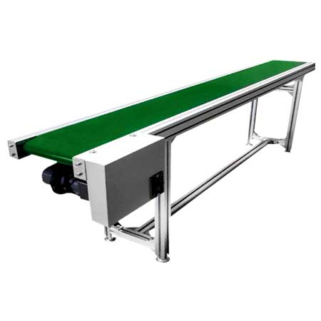 สายพานลำเลียงไฟฟ้า Electric Belt Conveyor รุ่น HP0005 สายพาน PVC ยาว 2 เมตร หน้ากว้าง 200/300/400/500/600 มม.