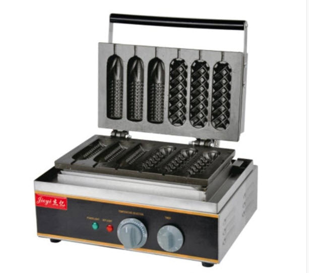 เครื่องทําวาฟเฟิล ใส้กรอก  FY-216 11kg 1550 วัตต์ 300x340x230 มม. 50-300องศา