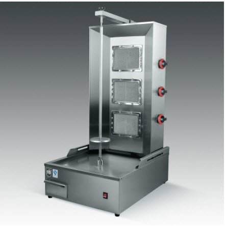 เครื่อง ย่าง หมุนอัตโนมัติ แก๊ส และ ไฟฟ้า  Automatic Rotating Meat Sandwich