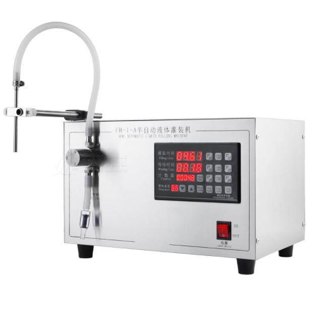 เครื่องบรรจุของเหลว ปากหลด 4 มม. Semi-Auto Liquid Filling Machine รุ่น FH-I-A