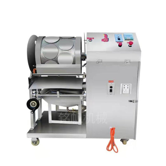 เครื่องปิ้งแป้งไฟฟ้า Fully Automatic Electric Dough Sheet Roasting Machine เปาะเปี๊ยะ โรตี กลม และ เหลี่ยม แพนเค้ก