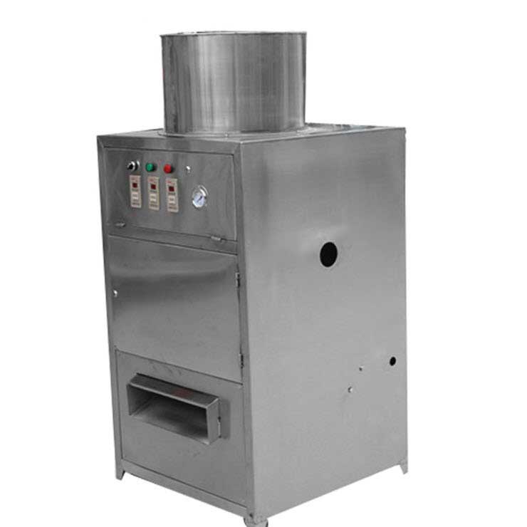 เครื่องปลอกกระเทียมไฟฟ้า Pneumatic Electric Garlic Peeling Machine กำลังผลิต 150 กิโลกรัมต่อชั่วโมง ใช้งานกับปั๊มลมไฟฟ้า