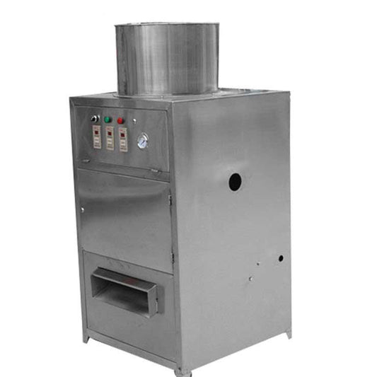 เครื่องปลอกกระเทียมไฟฟ้า Pneumatic Electric Garlic Peeling Machine กำลังผลิต 150 กิโลกรัมต่อชั่วโมง ใช้งานกับปั๊มลมไฟฟ้า