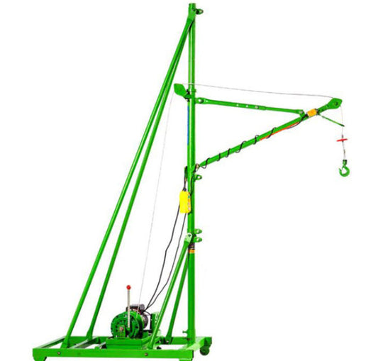 เครนถ่วงน้ำหนัก อเนกประสงค์ หมุน 360 องศา sliding type hoisting machin