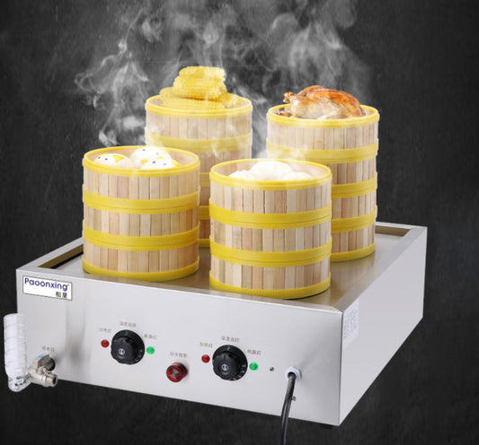 เครื่องนึ่งติ่มซำแบบตั้งโต๊ะ bun steamer electric steamer desktop dumpling
