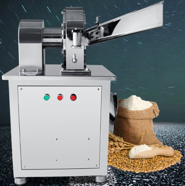 เครื่องบดกำลังสูง Stainless Steel 304 High-Power Grinder Crusher บดผงผงขนาดใหญ่