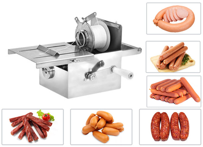 เครื่องมัดไส้กรอก ไส้กรอกอีสาน Sausage Tying Machine รุ่น MY32A ขนาดเส้นผ่านศูนย์กลางการมัด 0-32 มม.