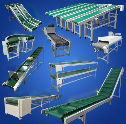 สายพานลำเลียงสองชั้น 2 layers conveyor belt สำหรับการขนส่งสินค้า แข็งแรง ทนทาน เหมาะสำหรับอุตสาหกรรมและการผลิต