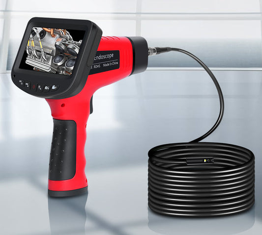 กล้องเอ็นโดรสโคปหน้าจอ กล้องงู ADJ-863 Pipeline endoscope HD camera 1080p ip67