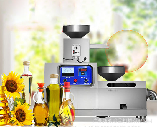 เครื่องสกัดน้ำมัน ถั่ว ดอกทานตะวัน Multifunctional automatic oil press