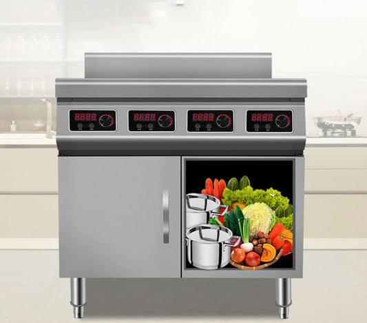 เตาไฟฟ้า 4 หัว ตั้งโต๊ะ XZ-GBZL140 3.5KW*4 Four-headed pottery electric ceramic stove