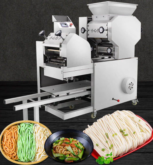 เครื่องรีดเส้นนวดแป้ง เส้นเรียบ เส้นกลม เส้นแบน XZ4-260 3KW machine cutting noodle pressing