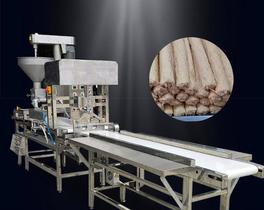 เครื่องม้วนแป้ง ใส่ใส้ XZ-509 2.55kw 220V tofu skin roll machine