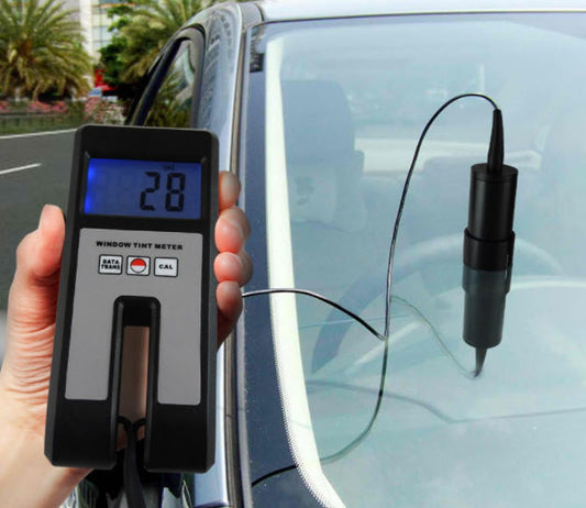 เครื่องวัดฟิล์มกรองแสง การส่งสัญญาณ WTM-1100 Transmittance window tint meter