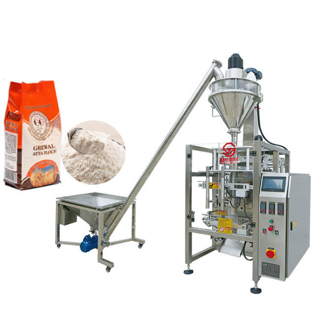 เครื่องบรรจุพร้อมซีลครบเซต พร้อมที่ฟีด SW-420E powder packaging machine screw