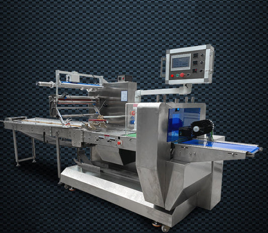 เครื่องซีลต่อเนื่องแนวนอน แพ็คสินค้า แพ็คอาหาร JR-680 automatic packaging machine