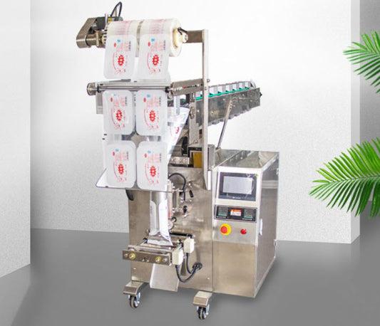 เครื่องบรรจุสายพานลำเลียง SL01 220V Hardware Packing Machine Chain Bucket Dispenser