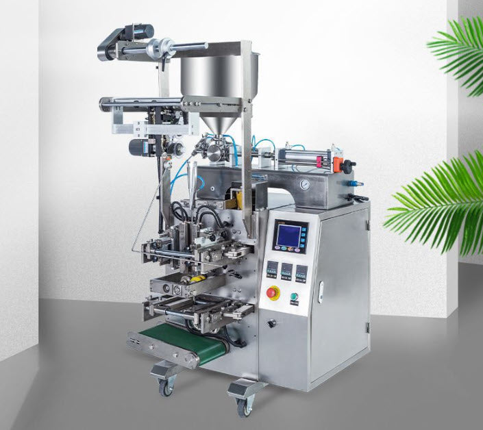 เครื่องบรรจุของเหลวพร้อม ซีล ระบบกวน และทำความร้อน stirring weighing liquid packaging machine