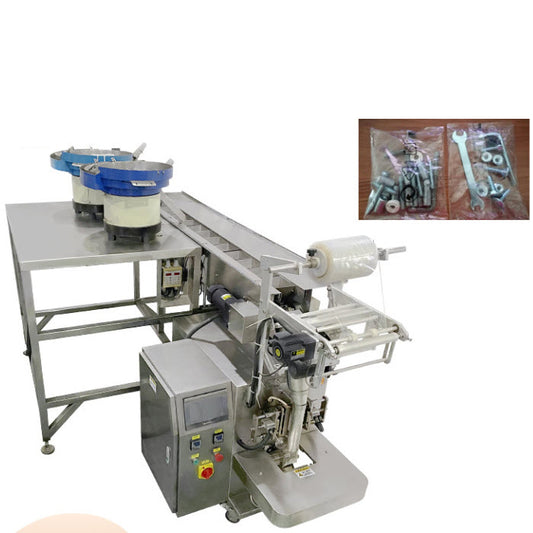 เครื่องบรรจุสายพาน 220v นับชิ้น Semi-automatic chain bucket packing machine YTL/260 2.2Kw