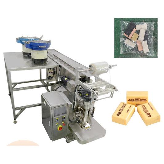 เครื่องบรรจุสายพาน นับชิ้น Semi-automatic chain bucket packing machine