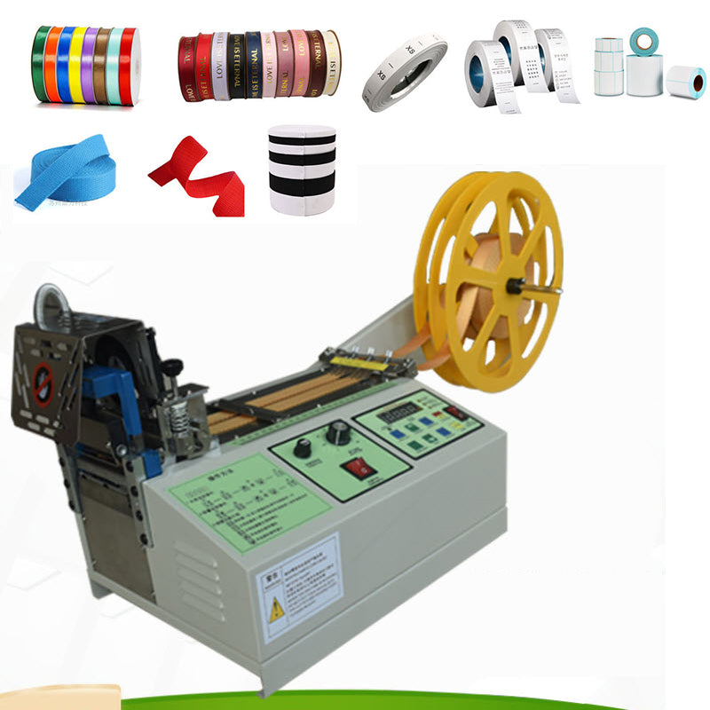 เครื่องตัดกระดาษอัตโนมัติ กระดาษ ฉลาก เทป สติ๊กเกอร์ ริบบิ้น Automatic computer cutting machine HM-100S