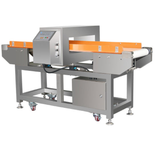 เครื่องตรวจจับ โลหะ 120W 50Hz AC220 CQ-808/810/818 Single Probe Food Metal Detector Packaging High Precision