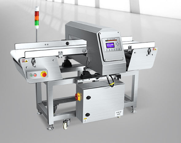 เครื่องสแกนโลหะ เครื่องตรวจจับโลหะ CQ-918 220v Metal Detector High Precision Food Metal Detector