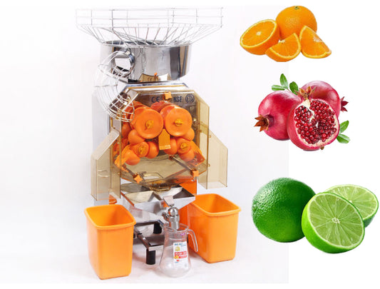 เครื่องคั้นน้ำส้ม น้ำมะนาว ทับทิม  automatic fresh orange juicer commercial 370W high power juicer B-2