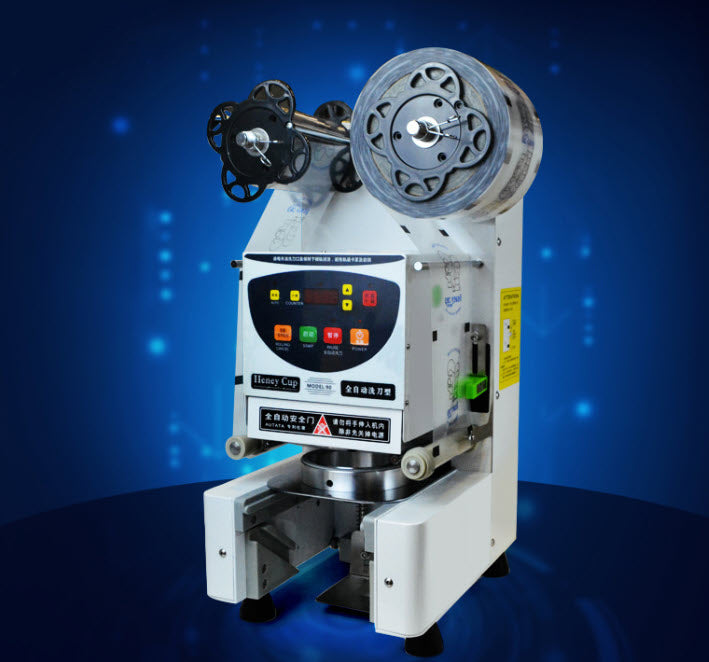 เครื่องซีลปิดฝาขวด Automatic Sealing Machine for Bottles, High Efficiency, Easy to Use, Perfect for Home and Small Business Packaging