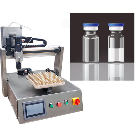เครื่องบรรจุของเหลว น้ำ 35 bottles min filling machine LK-011F