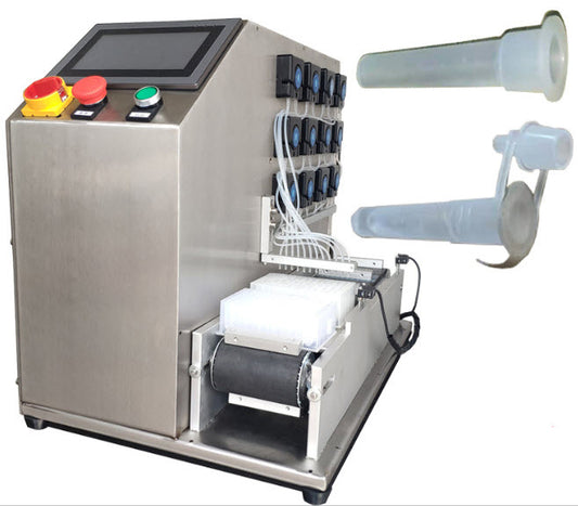 เครื่องบรรจุของเหลว 12 หัวจ่าย Liquid filling machine LK-05F-5