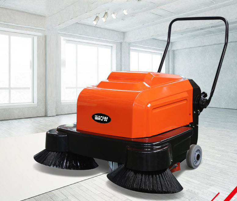 เครื่องกวาดพื้นโรงงาน รถกวาดพื้น S22A 65KG 1.5㎡ Sweeper Industrial